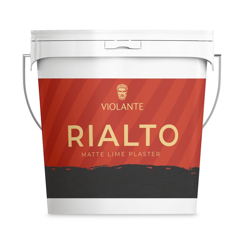 Violante Marmorino Rialto Matte Lime Plaster with Natural Mineral Texture
