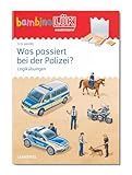  bambinoLÜK: Kindergarten/Vorschule Polizei (bambinoLÜK-Übungshefte: Kindergarten)