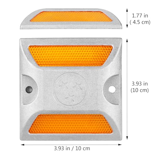 Marcadores reflectantes para pavimento 2 piezas miniatura 2