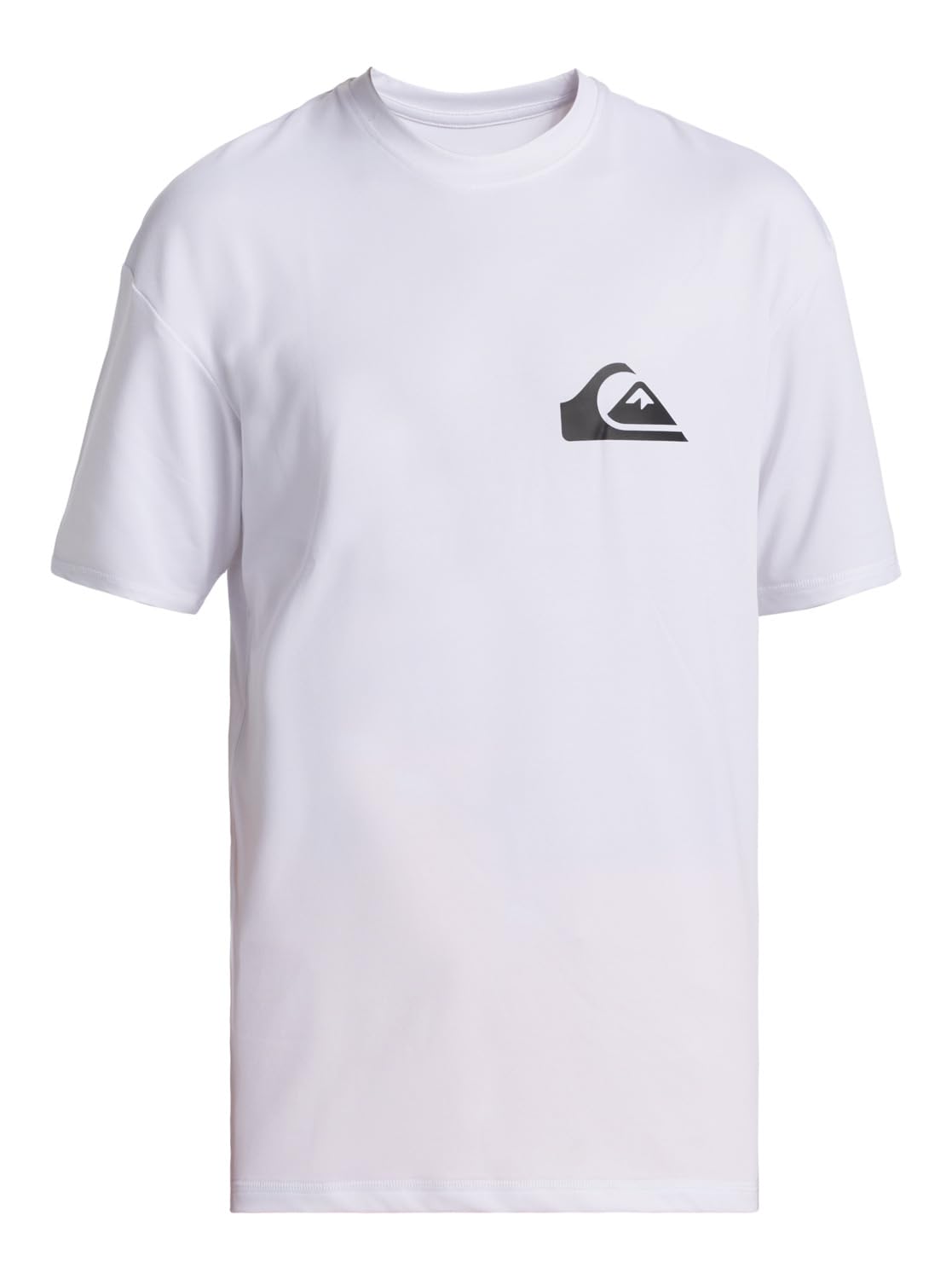 Quiksilver Kids Everyday Short Sleeve UPF 50 Rash Vest - White - 8 Yrs