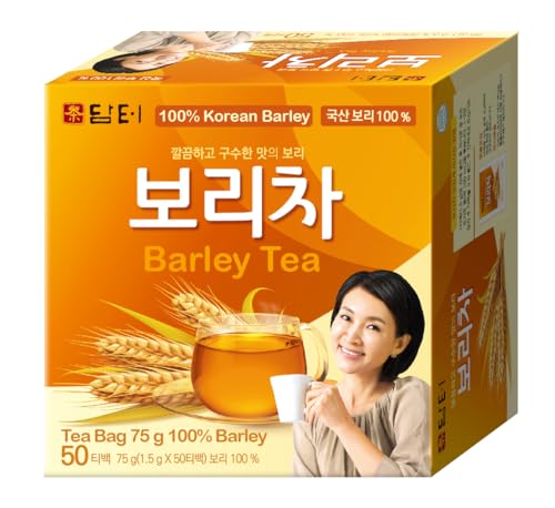 Damtuh Tartary Buckwheat Tea – Nutty & Refreshing Herbal Tea, Caffeine-Free, 50 Tea Bags (1.5g each)