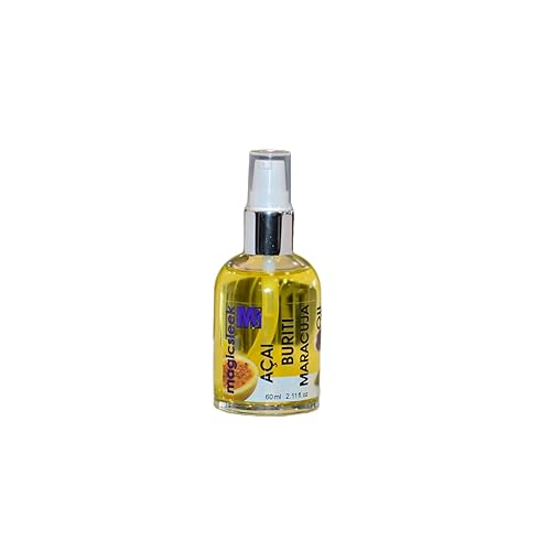 Miniatura 3 de MagicSleek Acai Hair Oil 2.0 fl oz  Aceite de maracuya y aceite de buriti  Suero hidratante y nutritivo para el cabello para eliminar el