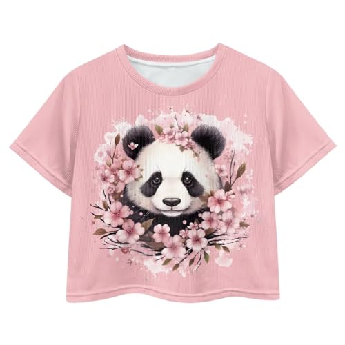 Crop Top for Little Girls Trendy Summer Shirts for Teen Girls for Daily Wear