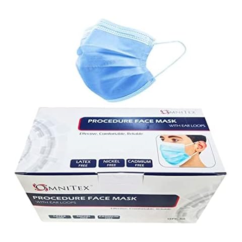 Omnitex 3ply Premium Surgical Face Masks Cover