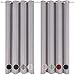 Blumtal Juego de 2 Cortinas Opacas para Interior - Cortinas Aislantes Térmicas, 140 x 175 cm, Gris