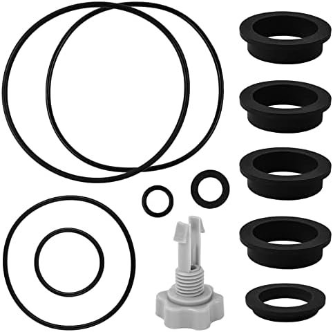 Etotel Replacement Sand Filter Pump Parts Repair Set - Compatible with Intex for Intex Sand Filter Pumps,Air Release Valve and O-Rings - 1 Pack(12 Pieces)