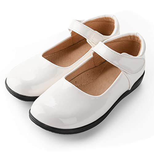 Girls School Uniform Shoes Mary Janes Party Show Dress Flat2