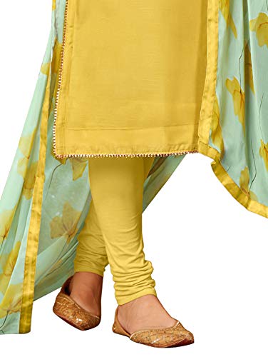 Image of AKHILAM Women's Jacquard Cotton Silk Unstitched Straight Salwar Suit Dress Material (Dresses Parent)