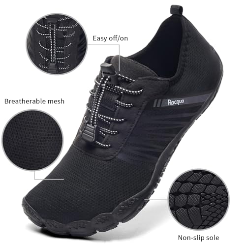 Racqua Water Shoes Men's Women's Aqua Beach Swim Pool Sport Quick Dry Barefoot Lightweight3