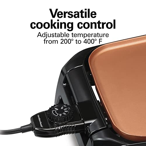 Hamilton Beach Durathon Ceramic Griddle Electric with 200 square inch