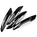 ANFOKAS 4pcs Compatible with Hyundai Elantra 2025 2024 2023 2022 2021 Accessories Sporty Car Exterior Door Handle Cover Trims Protector -Glossy Black