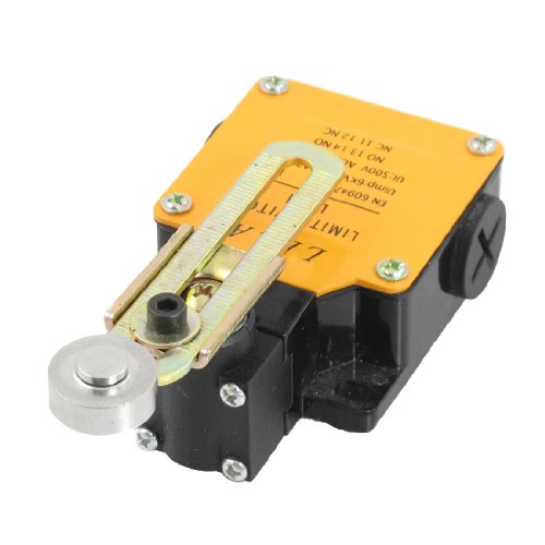141 3A 240VDC 10 A 380VAC 1NO 1NC SPDT Momentary Adjustable Rotary Roller Lever Limit Switch