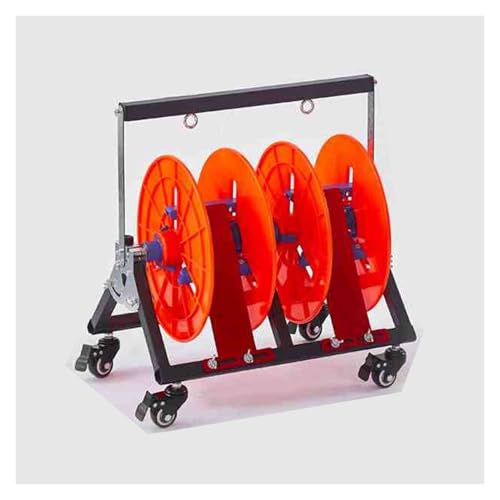 Support portable pour bobines de câble idéal pour ranger le garage