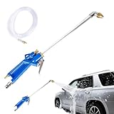 Druckluftpistole Mit Wasseranschluss,hochleistungs Druckluftpistole,hochspannung Wasserpistole,Druckluft Reinigungspistole Mit Schlauch, Perfekt Für Autoreparaturen, Werkstattreinigungen-A