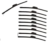 Replacement Windshield Wiper Blade Clear Advantage' Front Left Driver Or Right Passenger 10 PCS