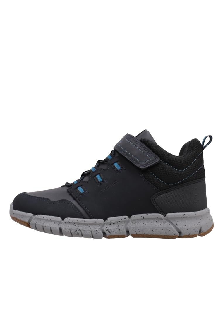 Geox Boys J Flexyper Boy Abx Ankle Boots, Navy Petrol, 11.5 UK