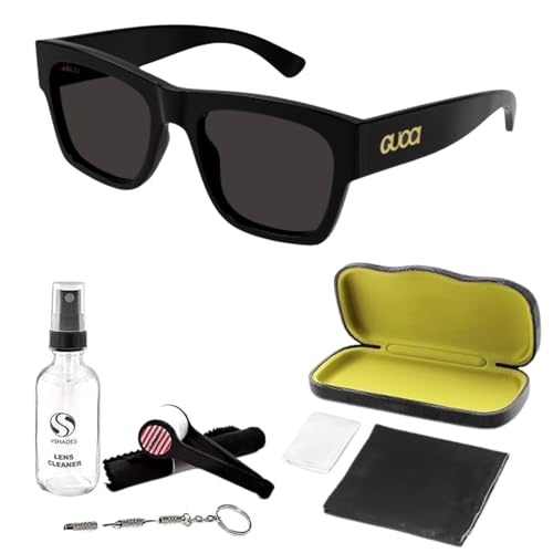 Gucci GG1793S Designer Fashion Sunglasses for Men Eyewear with eSHADES Kit - Embrace Sophistication and Elegance