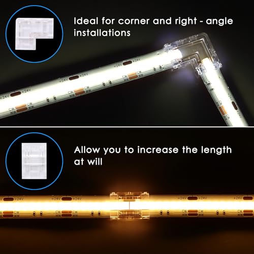 Cinta LED COB Smart 10m Blanco Regulable 24V miniatura 6