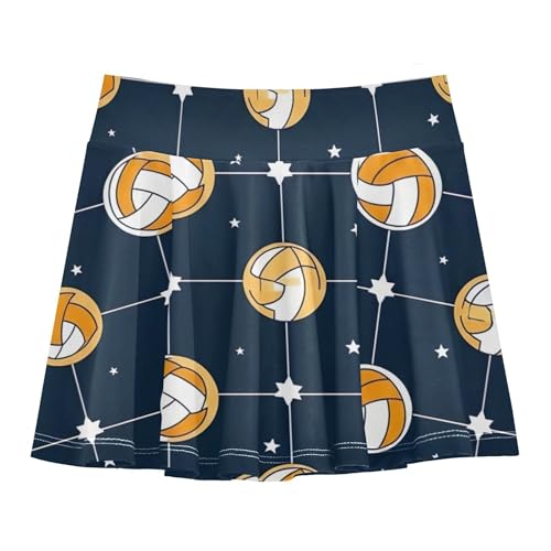 Athletic Shorts for Girls Skorts Toddlers Tennis Skirts Kid Teen Little Girl Volley Galaxy Navy 3t