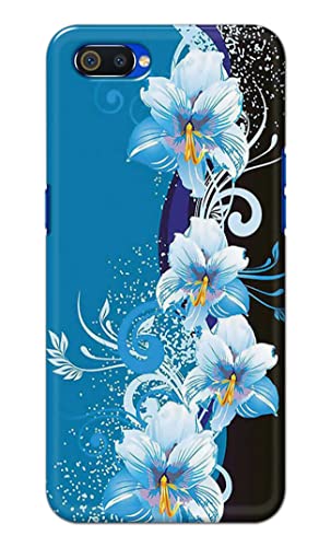 Image of PRINTFIDAA Beautiful Floral Design Printed Designer Hard Case for Realme C2 / Oppo A1K, RMX1941, CPH1923 Back Cover -(e) RPM1006