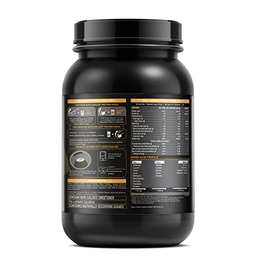 Image of MuscleBlaze Whey Gold, 100% Whey Protein Isolate, Labdoor USA Certified, 25 g Pure Isolate Whey Per Scoop (Rich Milk Chocolate, 1 kg / 2.2 lb) with Shaker, 650 ml (Combo Pack)