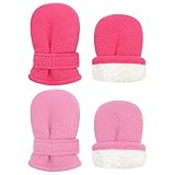 Sarfel Baby Winter Mittens 6-12 Months Baby Mittens Winter Baby Winter Gloves Baby Girl Mittens Sherpa Infant Mittens Winter