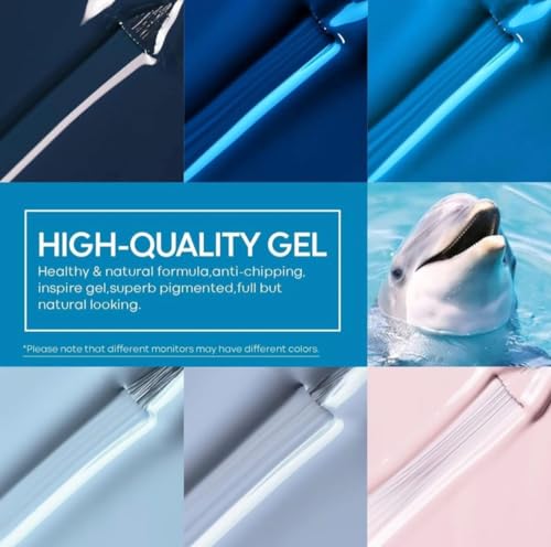 Image of Bolt Bee Gel polish Nail Lacquer | Glossy Gel Finish | Rich Pigmentation | Chip Free | Quick Drying Formula | Long Lasting Nail Polish for Women 15ml set