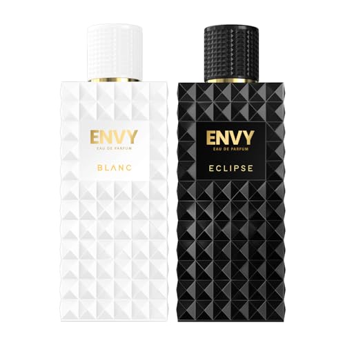 Image of ENVY Eclipse & Blanc Perfume For Men - 100 ML Each, Pack of 2 | Long Lasting Perfume