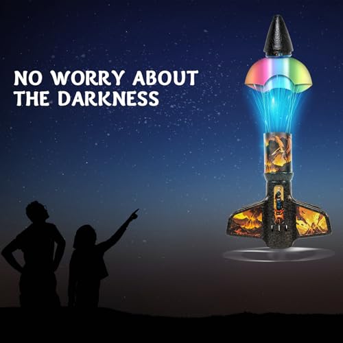 Image of Rocket Launcher for Kids - 200 Ft of Flight Altitude, Model Rocket with Launch Set, Rockets Outdoor Toys with Safely Parachute, Easter Birthday Toys for Boys & Girls Ages 5 6 7 9 10 12 8-13 Years Old