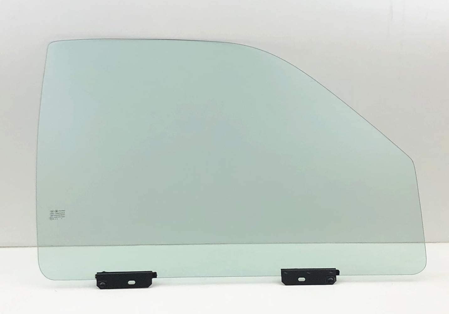 Passenger/Right Side Front Door Window Glass Replacement For Dodge Ram Pickup 1500 1994-2001 / 2500 3500 1994-2002 / Ramcharger 1999-2003