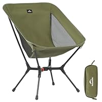 Naturehike YL01 Snap Camping Chair, 1 Second Setup Frame, 441lb Capacity, Portable Backpacking Chair with Storage Bag, Lightweight & Compact Folding Camp Chair for Backpacking Camping Fishing