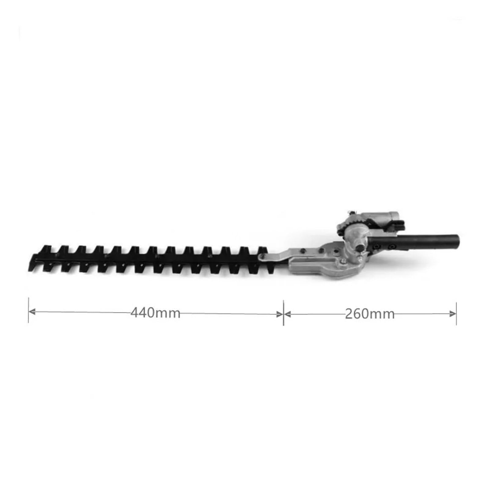 Cabezal Cortasetos de 26 mm/28 mm, 7/9 estrías, 5,3 mm, Cuadrado, desbrozadora, cortadora de césped, Herramientas de jardín, repuestos(26mm 5.3mm Square)