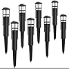 Malibu 8PK Bollard Landscape Lighting Kit 1.1W LED Low Voltage Pathway Light 22 Lumen 2900K Warm White Outdoor Hardwired…