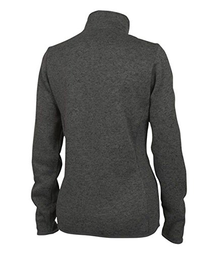 Image of Charles River Apparel womens Heathered Fleece Pullover