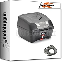 Maletas Gsx 650 F MOTOTOPGUN Kappa k320n + kz539 + km5m Maleta k320n + Adaptador Compatible con Suzuki gsx 650 f 2008 2009 2010 2011 2012 2013 2014