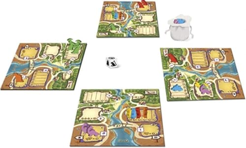 Ankama Draftosaurus juego de mesa estrategia 2-5 jugadores miniatura 5