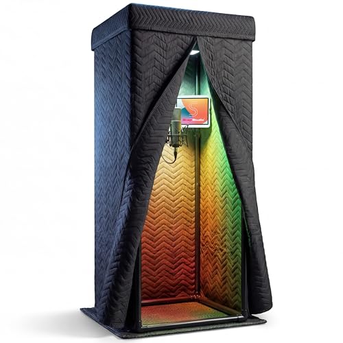 'Snap Studio' Portable Recording Booth | '#1 Vocal...