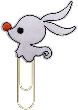 Halloween Horror Ghost Dog Planner Paper Clips, Bookmark, Back to School Supplies