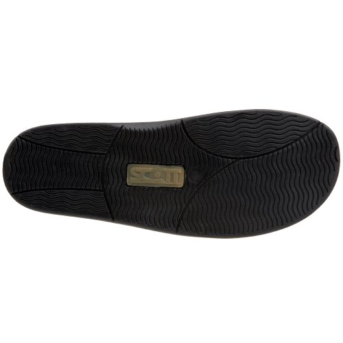 Scott Hawaii Men's Makaha Rubber Slipper With Nylon Strap | Beach Footwear | No-Slip Boat Sandal | All Day Arch Support Comfortable Flip Flops #TOP3