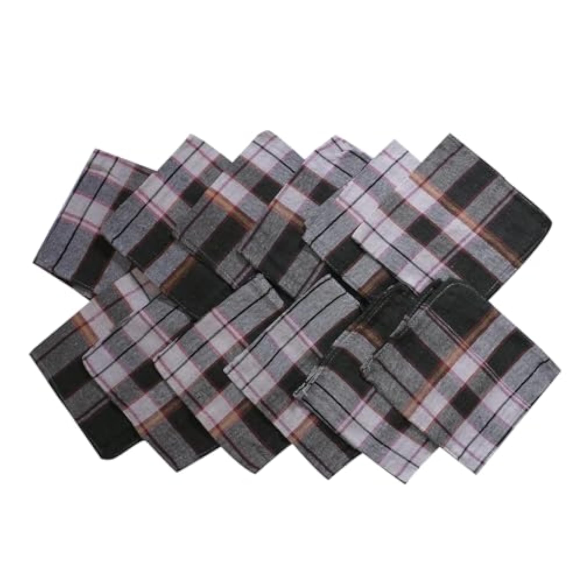 Cotton Multipurpose Cleaning Cloth Towels Pack of 6, Machine Washable