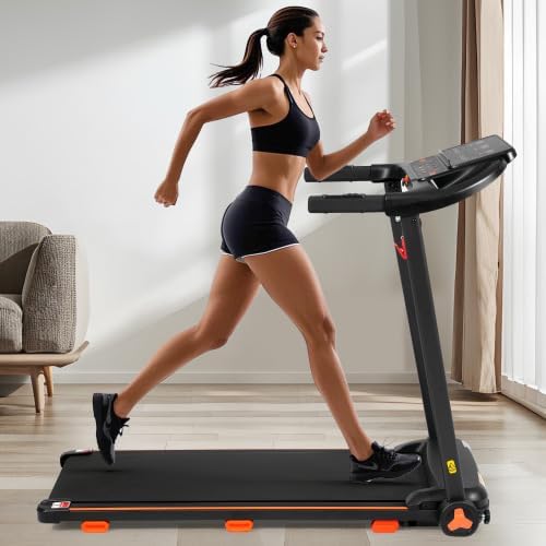 Caminadora Plegable Silenciosa 2.5HP, Capacidad 300 lbs, Velocidad 7.5 MPH miniatura 8