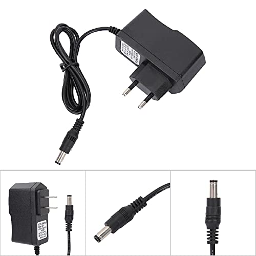 Uniwersalny Zasilacz AC DC 100-240V do 9V 1000mA Gitara Elektryczna Pojedynczy pedał Efektorowy Zasilacz z Kablem do Klawiatur Elektrycznych Wzmacniacz Fortepianowy