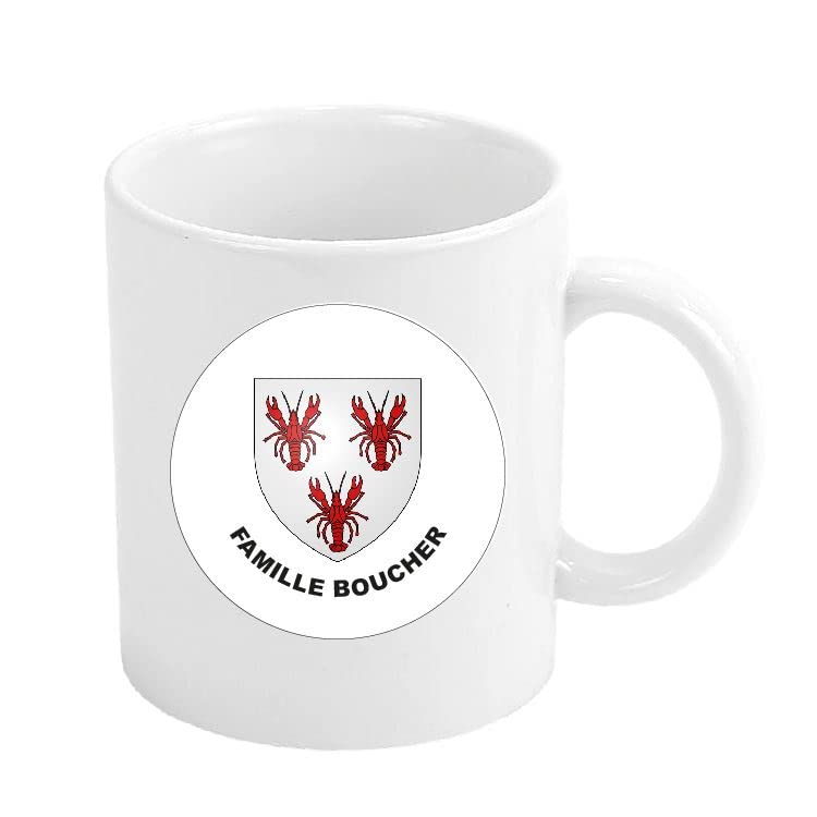 MUG . FAMILLE BOUCHER BRETAGNE FRANCE