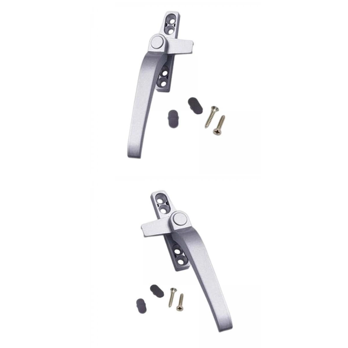 CALANDIS 2Pieces Casement Locking Handle with Lock Handle Aluminum Window Handles | Other Window Accessories | Nutcrackers | Building & Hardware-image-21