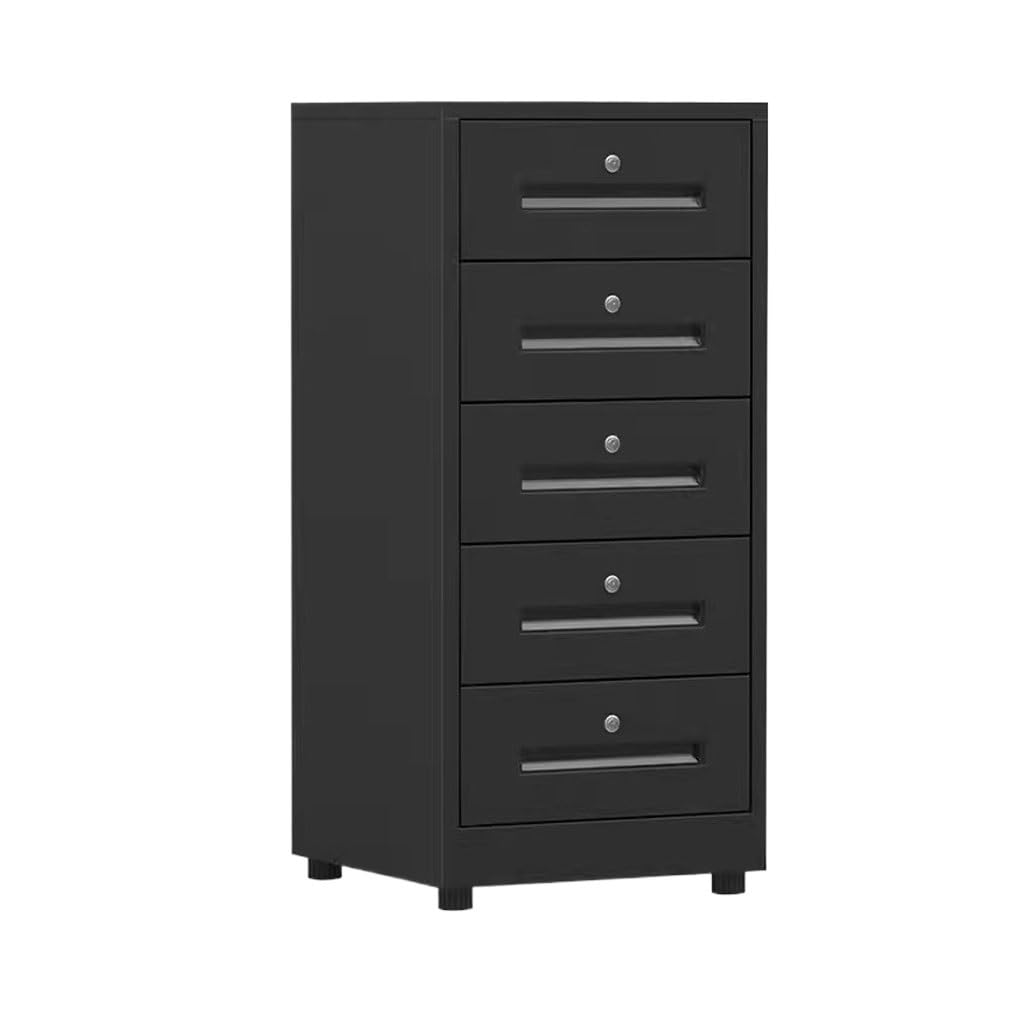 ASerZenith Lockable Metal Filing Cabinet For Home Office Organization Vertical File Organizer With Space Saving Design And Office Supplies Storage,C-40 * 39 * 85Cm