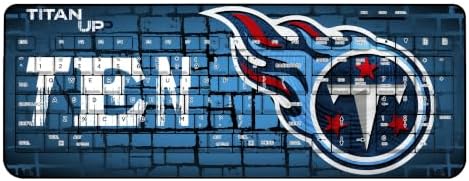 Tennessee Titans Brick Wall Wireless USB Keyboard