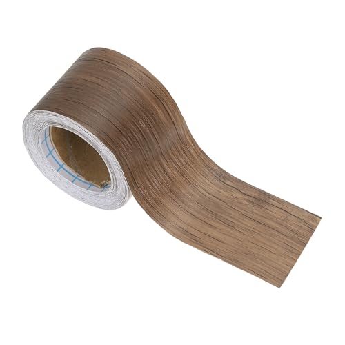 Image of PATIKIL Wood Grain Repair Tape 2in x33ft, Self Adhesive Realistic Textured Repair Tape Patch for Floor Door Table Cabinets Desk, Begonia