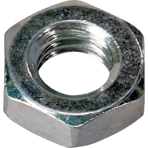 Trusco Y813-0003 Hex Nuts, 3 Types, Trivalent White, Screw Dimensions M3 x 0.50 mm, Pack of 20, Small Quantity