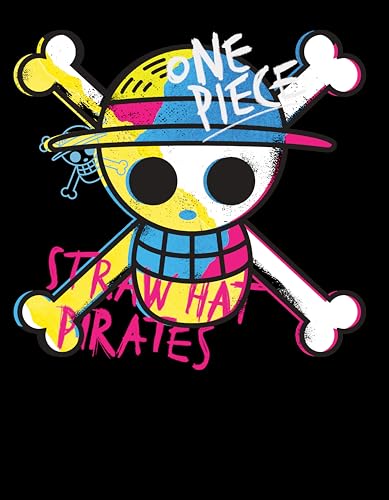 Bioworld One Piece Live Action Straw Hat Skull & Crossbones Logo Men's 2-Pack Pajama Set3