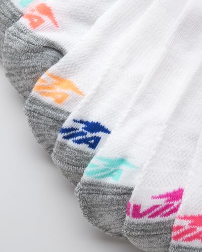Avia Girls' Socks - 10 Pack Athletic Low Cut No Show Cushioned Liners3